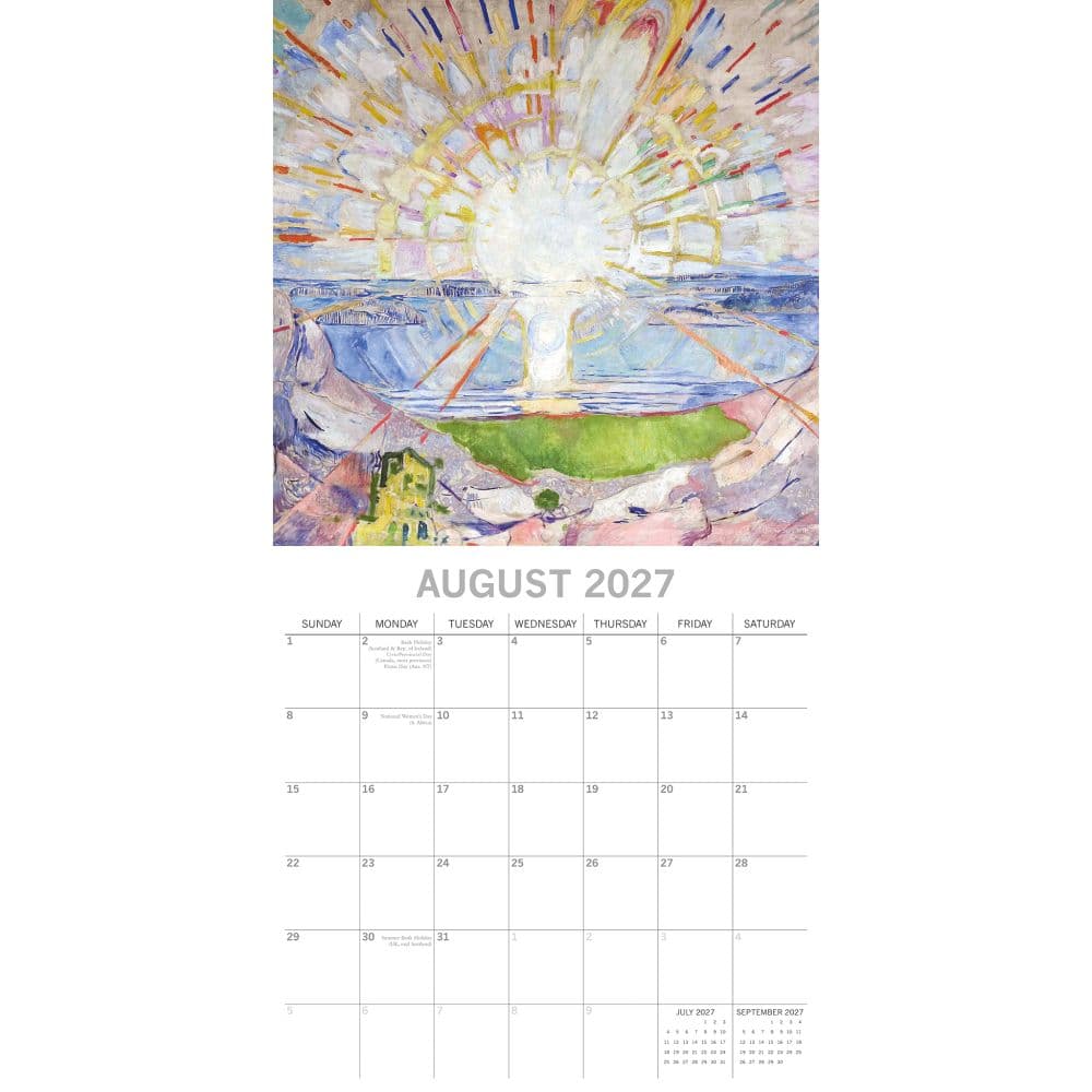 Munch 2027 Wall Calendar Second Alternate Image