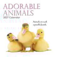 image Adorable Animals 2027 Wall Calendar Main Product Image