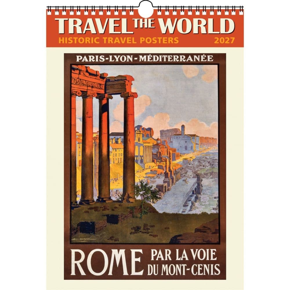 image Travel the World 2027 Wall Calendar Main Product Image