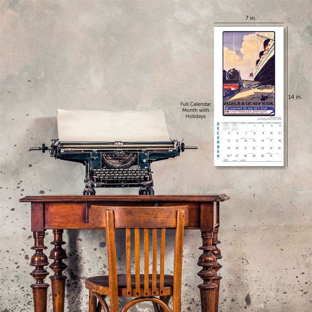 Travel the World 2027 Mini Wall Calendar Fifth Alternate Image