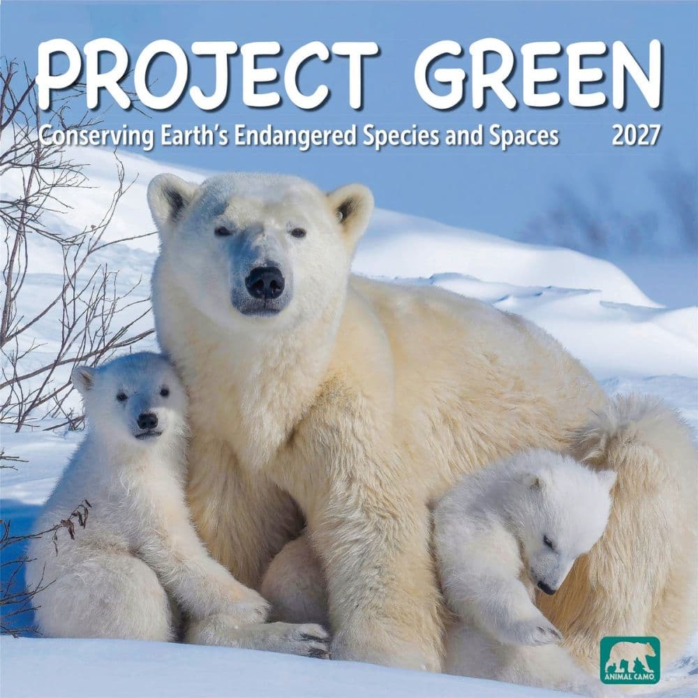 image Project Green 2027 Wall Calendar Main Product Image