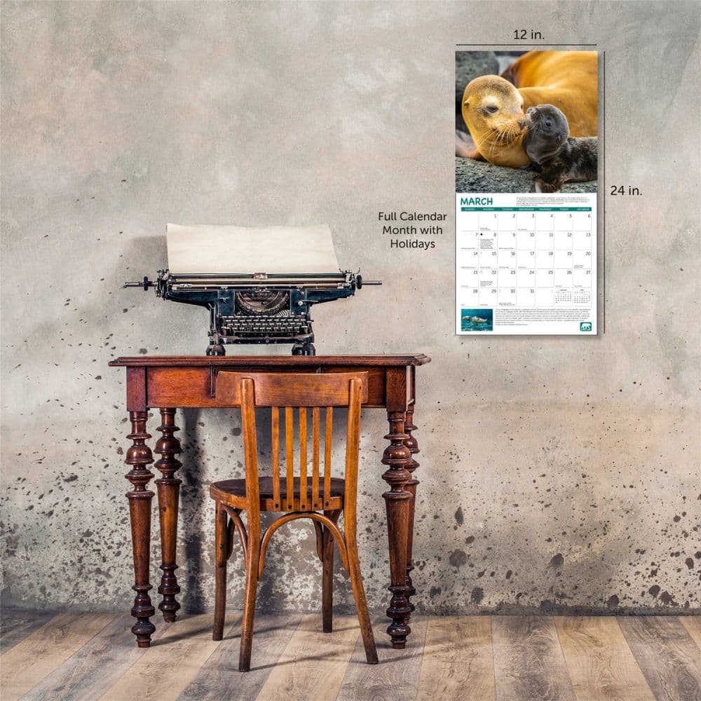 Project Green 2027 Wall Calendar Fifth Alternate Image