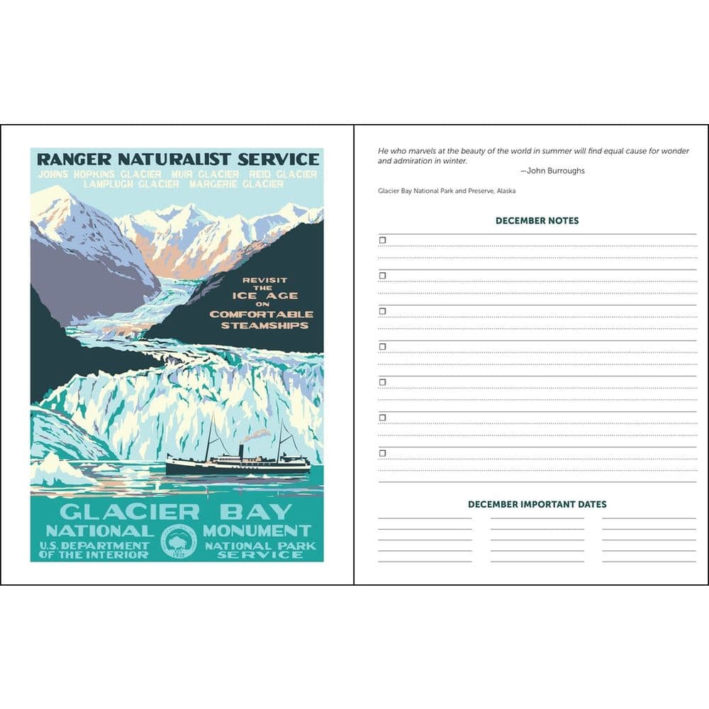 National Parks Poster Art of the WPA 2027 Planner Sixth Alternate Image