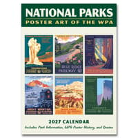 image National Parks Poster Art of the WPA 2027 Wall Calendar Main Product Image