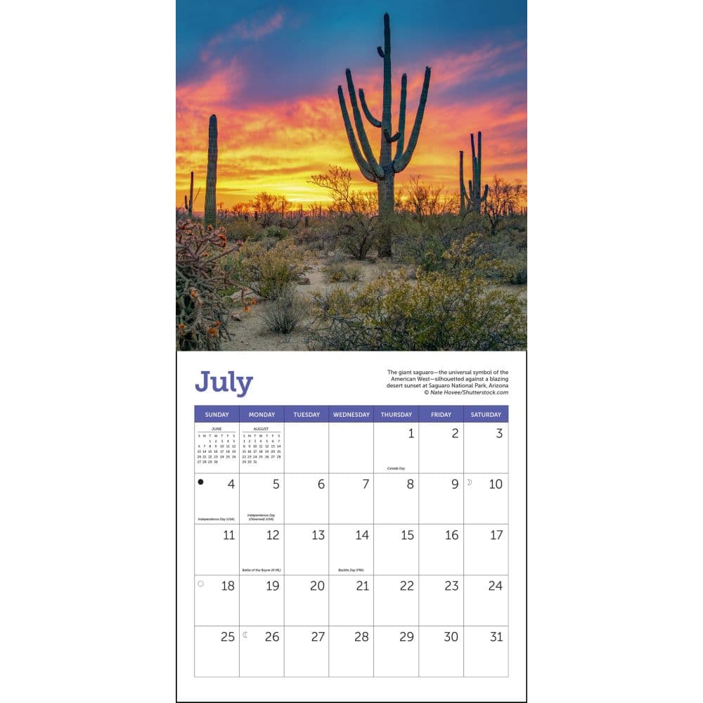 America's National Parks 2027 Mini Wall Calendar Third Alternate Image