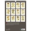 image Mushroom Botanicals Poster 2027 Wall Calendar First Alternate Image