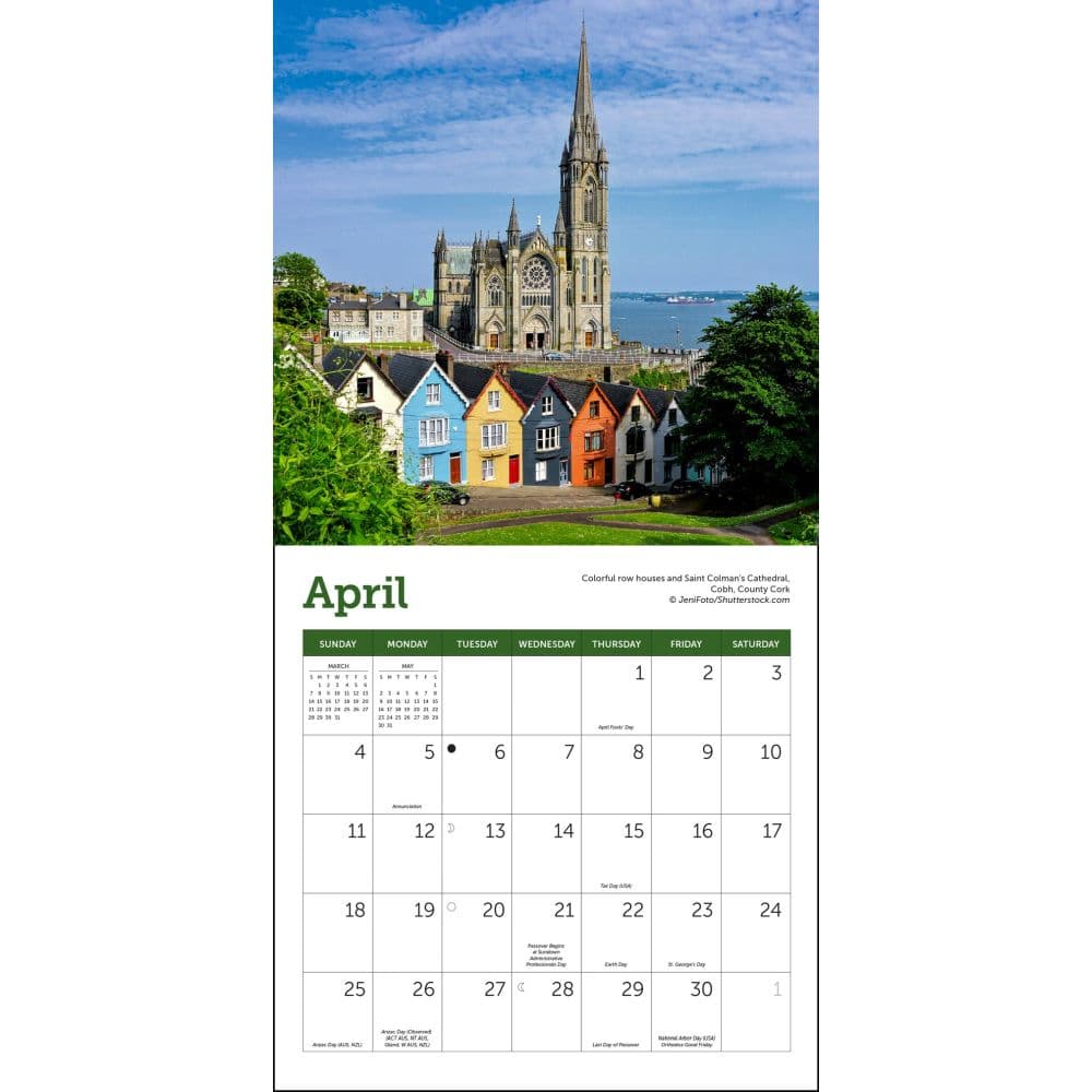 Ireland 2027 Mini Wall Calendar Third Alternate Image