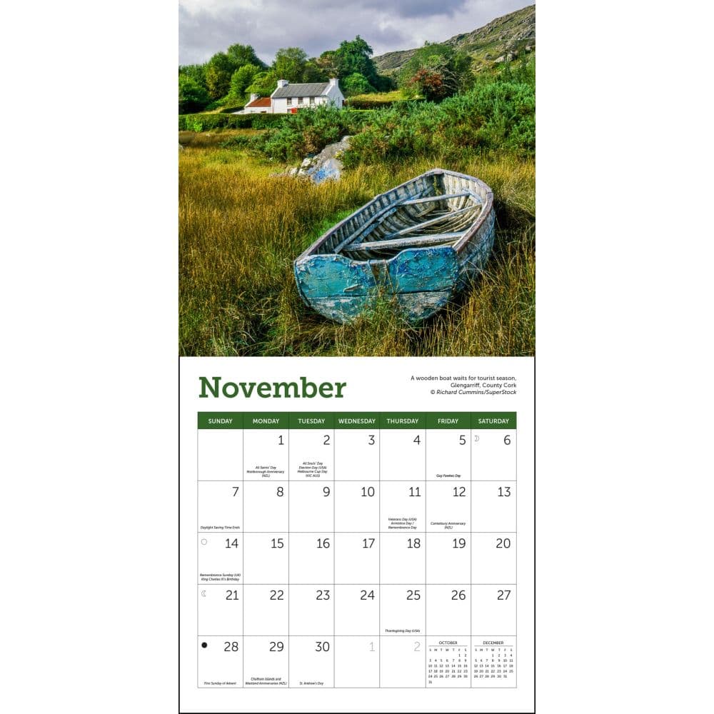 Ireland 2027 Mini Wall Calendar Fourth Alternate Image