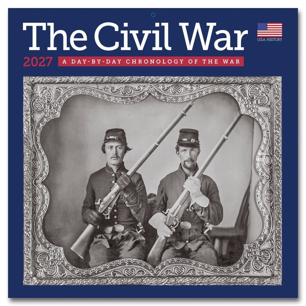 Civil War Chronology 2027 Wall Calendar Main Product Image