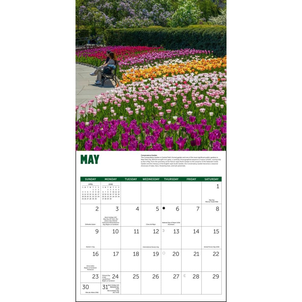 Central Park Conservancy 2027 Wall Calendar Second Alternate Image