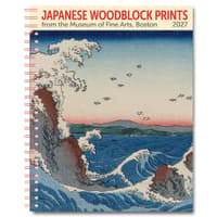 image Japanese Woodblocks Museum of Fine Arts 2027 Monthly Planner Main Product Image