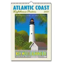 image Atlantic Coast Lighthouses Posters 2027 Wall Calendar Main Product Image