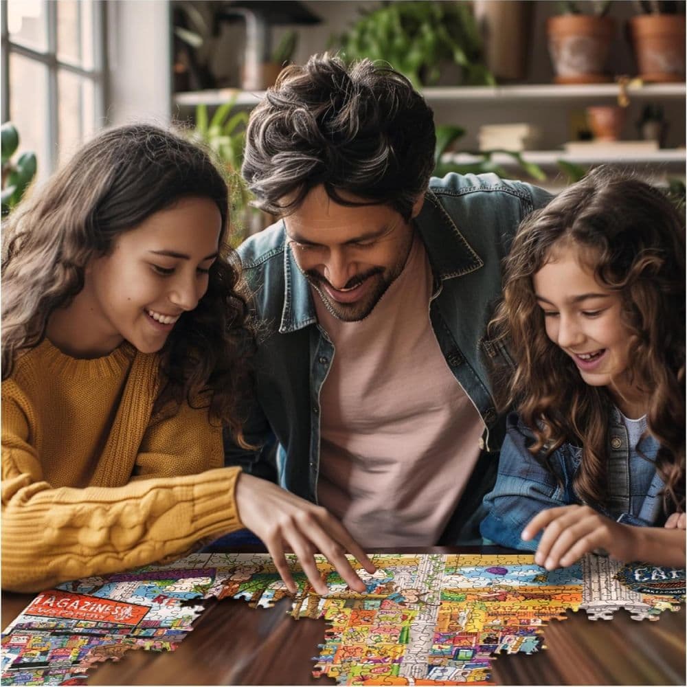 White Mountain Cafe Bookstore 1000-Piece Jigsaw Puzzle Third Alternate Image