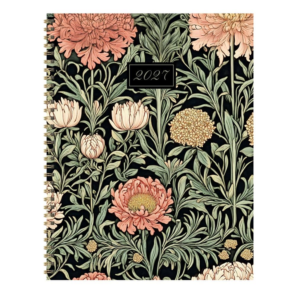 Formal Flowers 2027 Large Weekly Monthly Planner Main Product Image