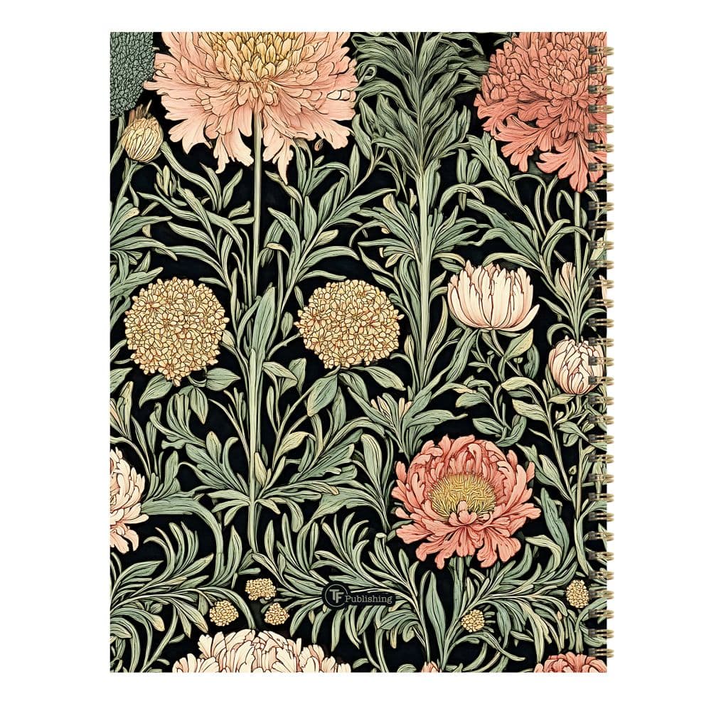 Formal Flowers 2027 Large Weekly Monthly Planner First Alternate Image
