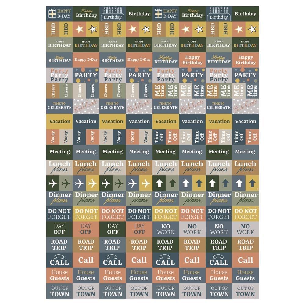 Blue Stems 2027 Large Weekly Monthly Planner Eighth Alternate Image