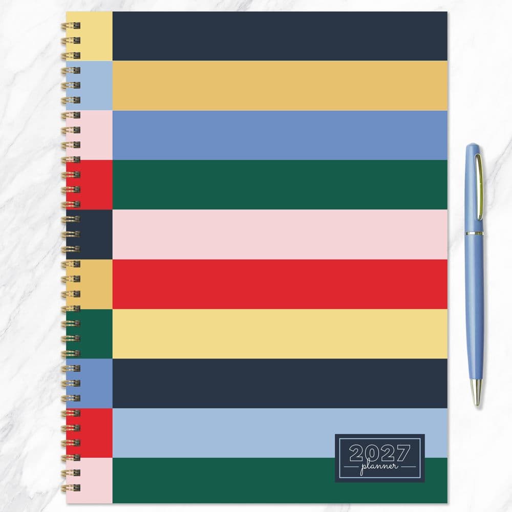 Sailor Stripe 2027 Large Weekly Monthly Planner Fourth Alternate Image