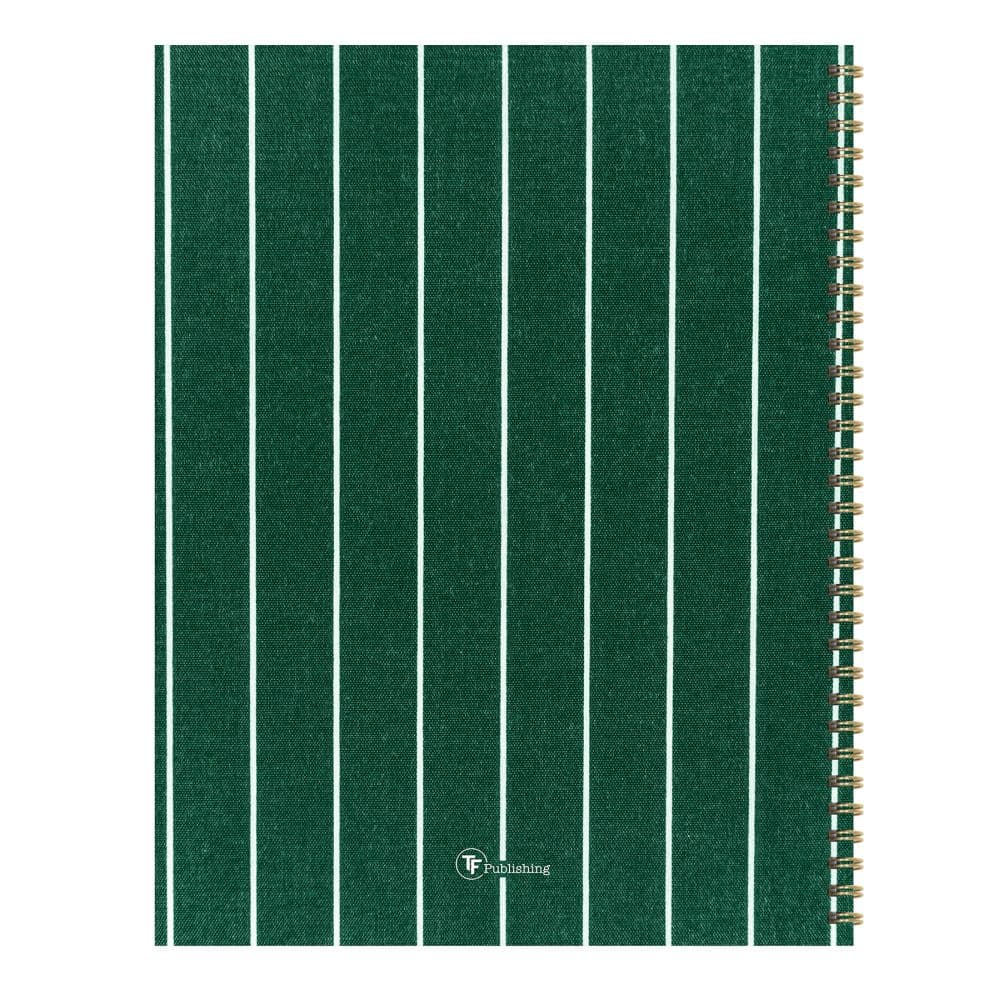 On the Green Stripe 2027 Large Weekly Monthly Planner First Alternate Image