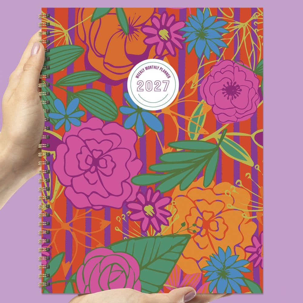 Peonies 2027 Large Weekly Monthly Planner Sixth Alternate Image