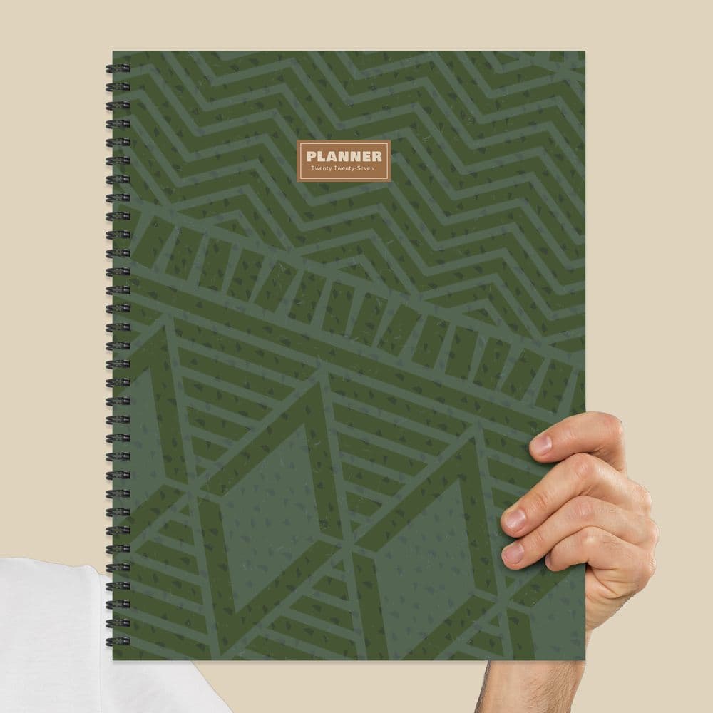 Weatherwood Wool 2027 Large Weekly Monthly Planner Sixth Alternate Image