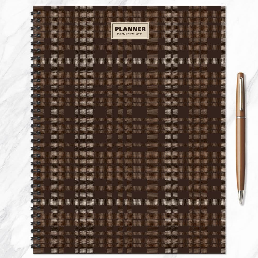 Native Twill 2027 Large Weekly Monthly Planner Fourth Alternate Image