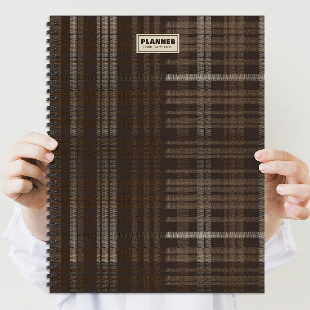 Native Twill 2027 Large Weekly Monthly Planner Sixth Alternate Image