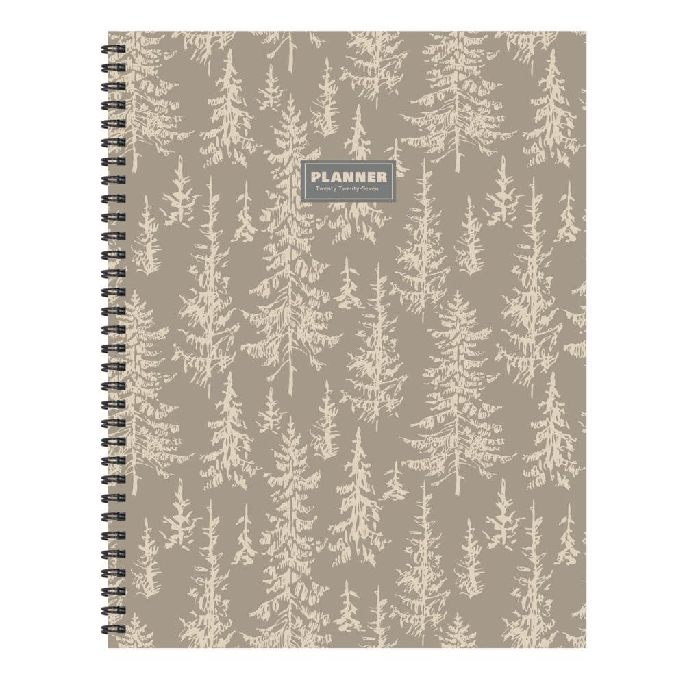 image Foggy Forest 2027 Large Weekly Monthly Planner Main Product Image