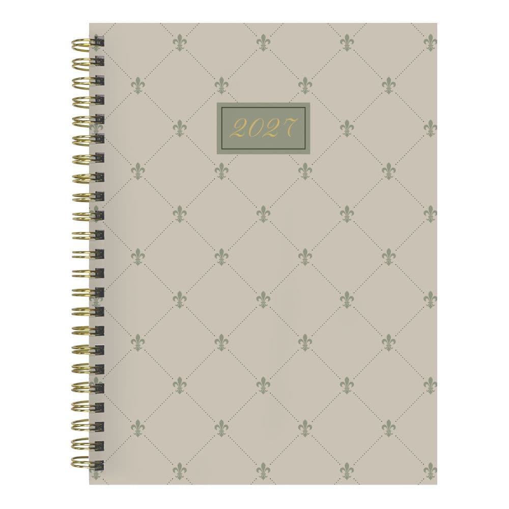 Fleur de Lis 2027 Medium Weekly Monthly Planner Main Product Image