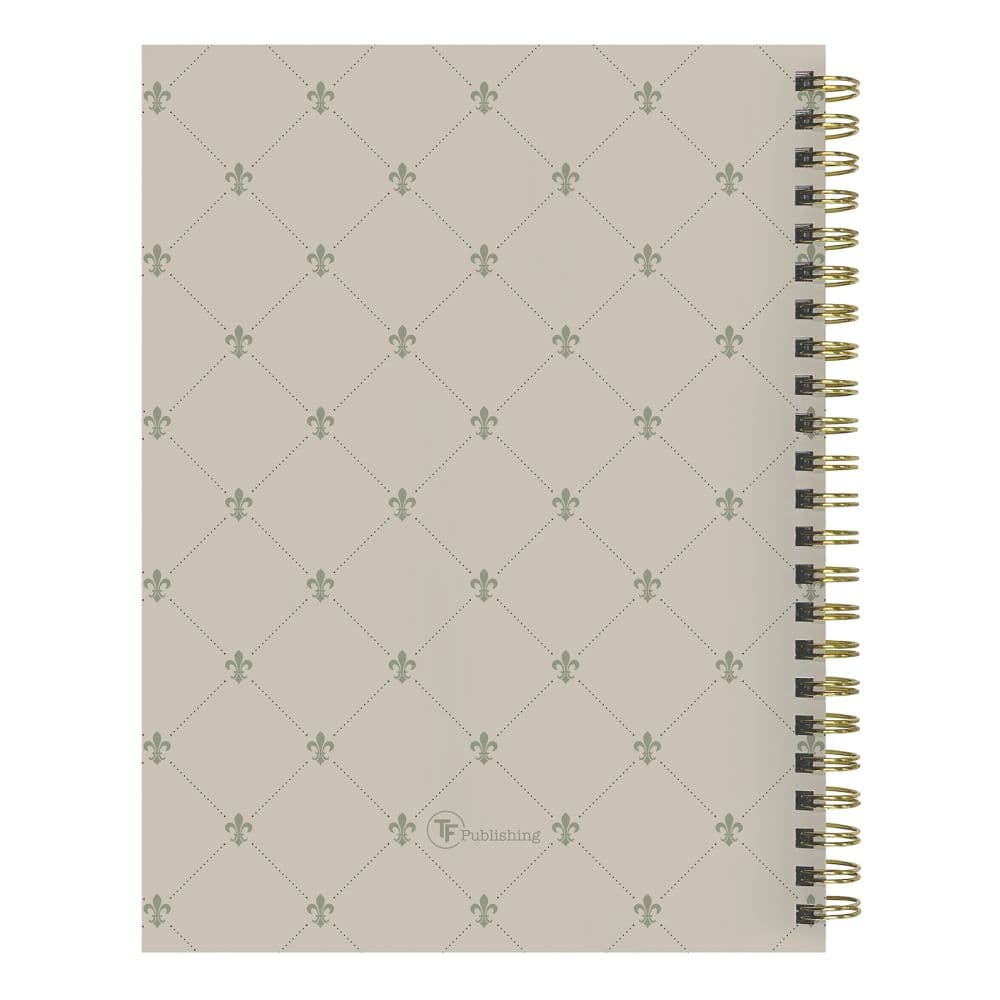 Fleur de Lis 2027 Medium Weekly Monthly Planner First Alternate Image
