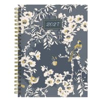 image Blooms of Blue 2027 Medium Weekly Monthly Planner Main Product Image