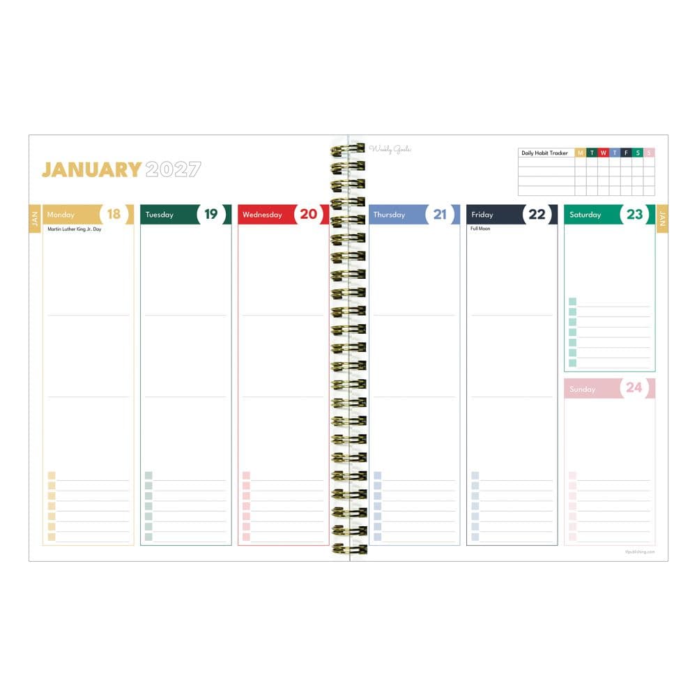 Seagulls 2027 Medium Weekly Monthly Planner Second Alternate Image