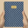 image Denim Dots 2027 Medium Weekly Monthly Planner Sixth Alternate Image