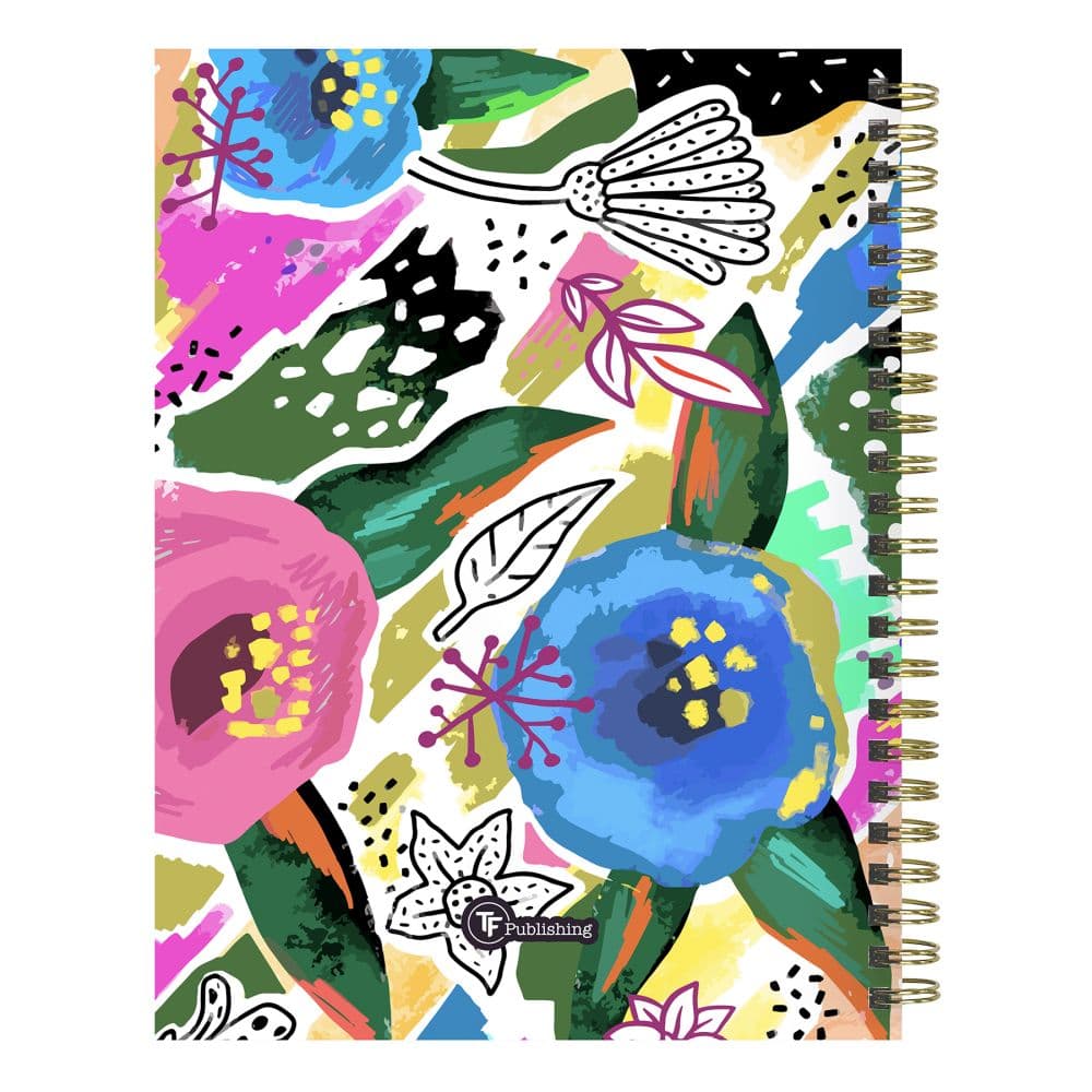 Graphic Petals 2027 Medium Weekly Monthly Planner First Alternate Image