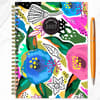 image Graphic Petals 2027 Medium Weekly Monthly Planner Fourth Alternate Image