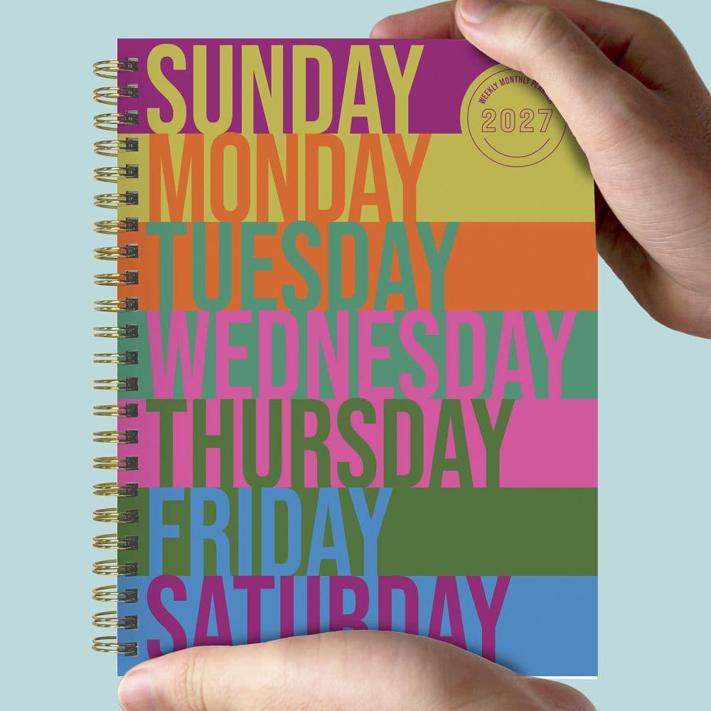 All Week Long 2027 Medium Weekly Monthly Planner Sixth Alternate Image
