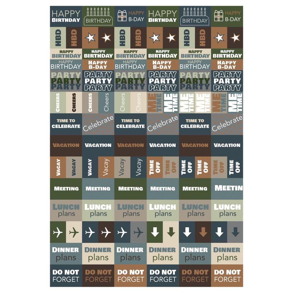 Rugged Patch 2027 Medium Weekly Monthly Planner Eighth Alternate Image