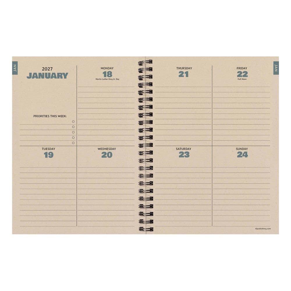Aztec 2027 Medium Weekly Monthly Planner Third Alternate Image