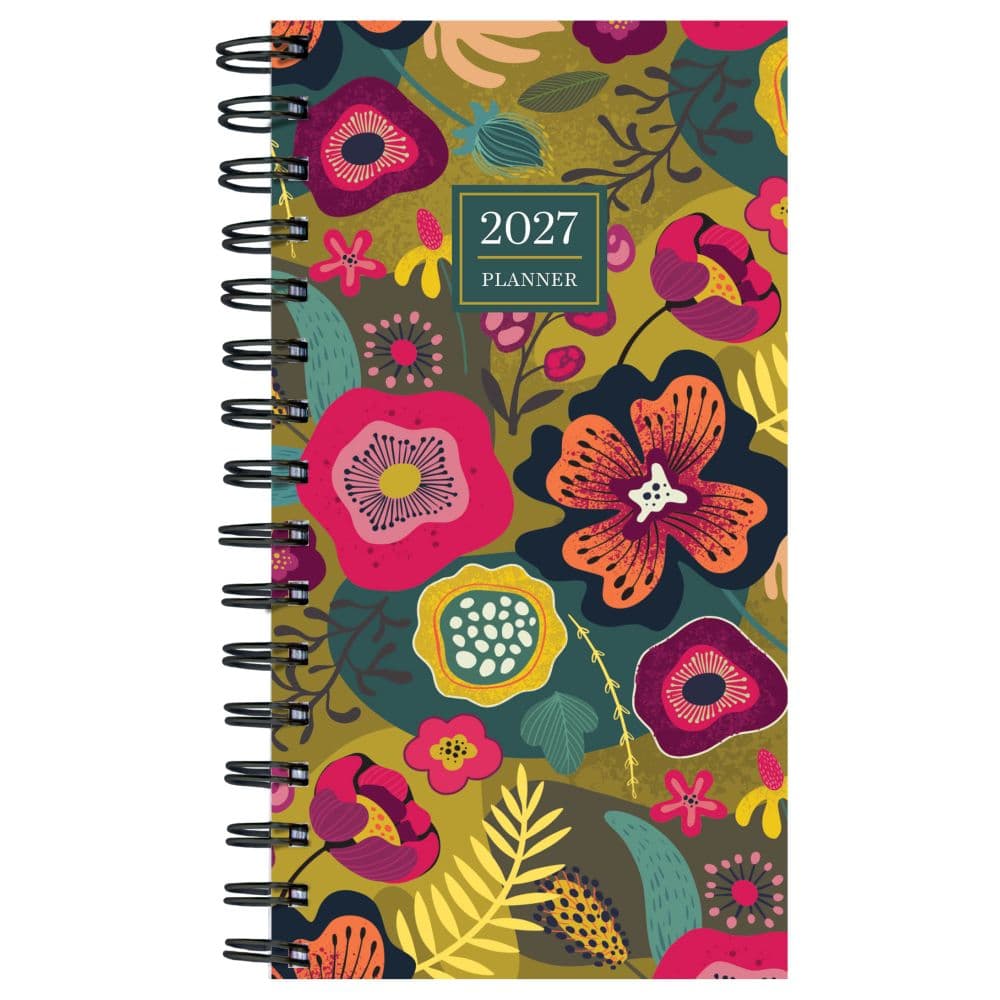 image Funk and Floral 2027 Small Weekly Monthly Planner Main Product Image