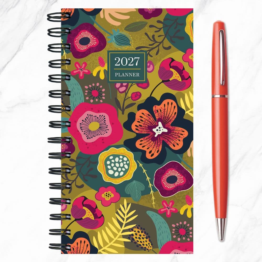 Funk and Floral 2027 Small Weekly Monthly Planner Fourth Alternate Image