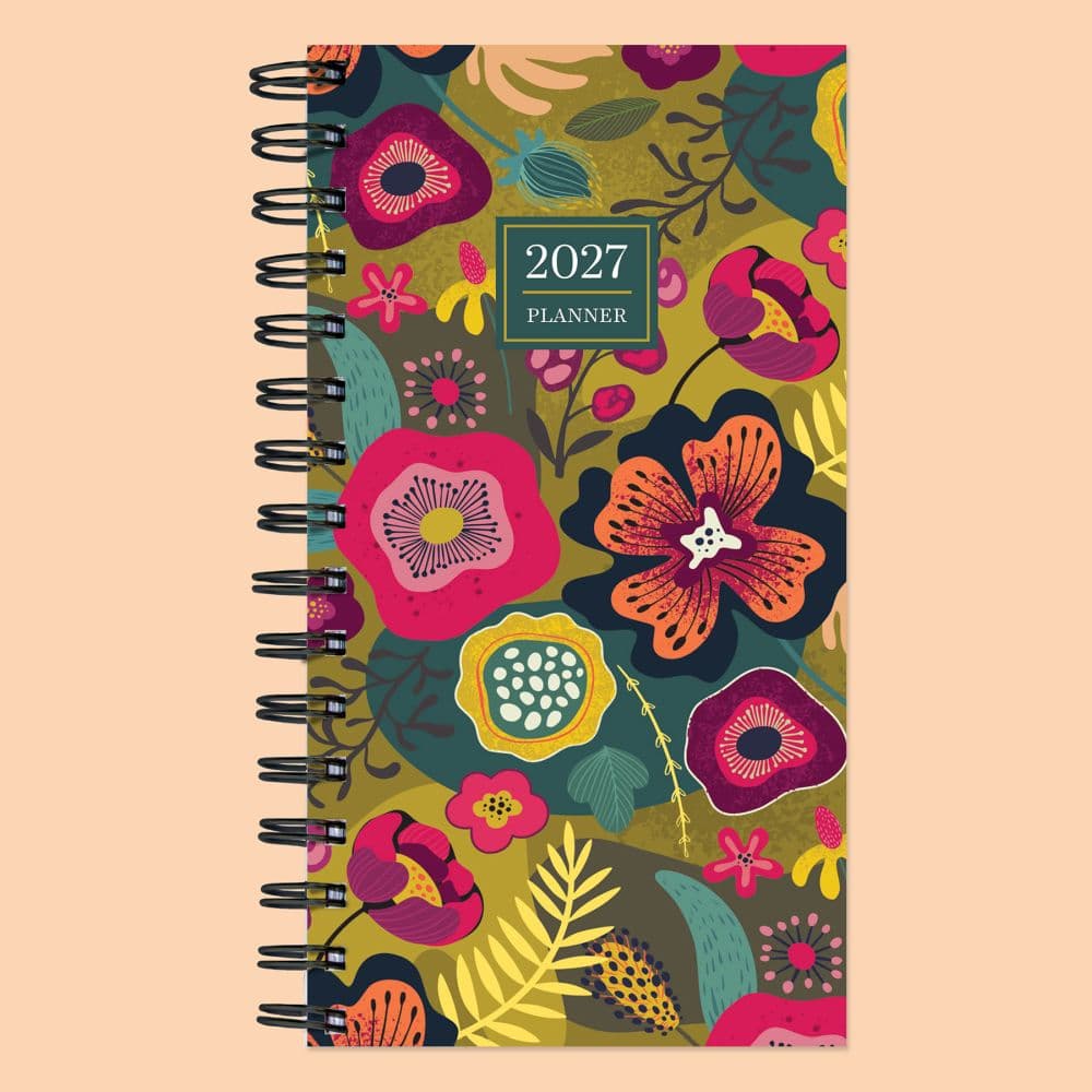 Funk and Floral 2027 Small Weekly Monthly Planner Eighth Alternate Image