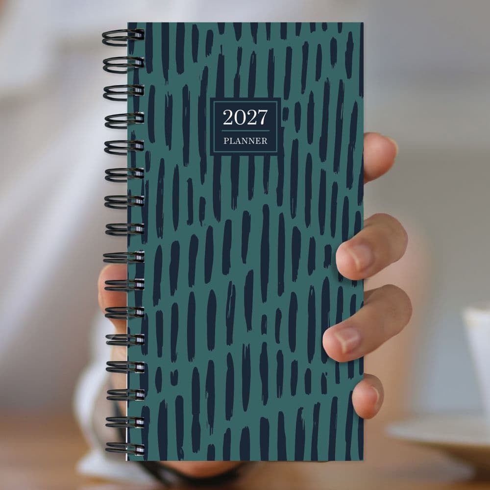 Blue Streak 2027 Small Weekly Monthly Planner Sixth Alternate Image