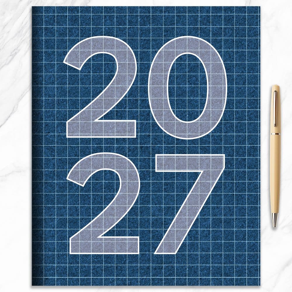 Naval Grid 2027 Large Monthly Planner Fourth Alternate Image