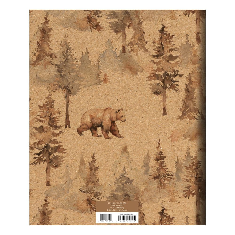 Bear Tracks 2027 Large Monthly Planner First Alternate Image