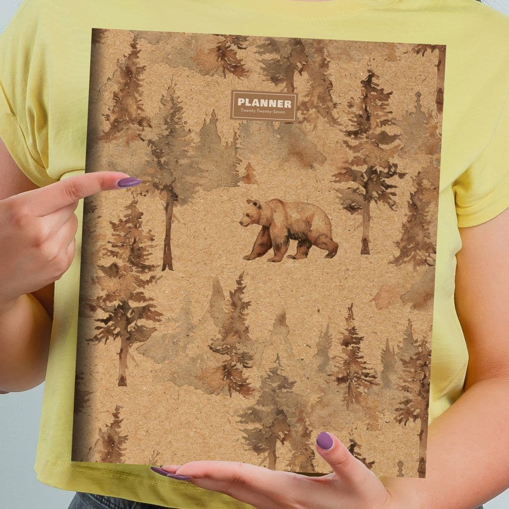 Bear Tracks 2027 Large Monthly Planner Sixth Alternate Image