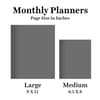 image Bear Tracks 2027 Large Monthly Planner Seventh Alternate Image