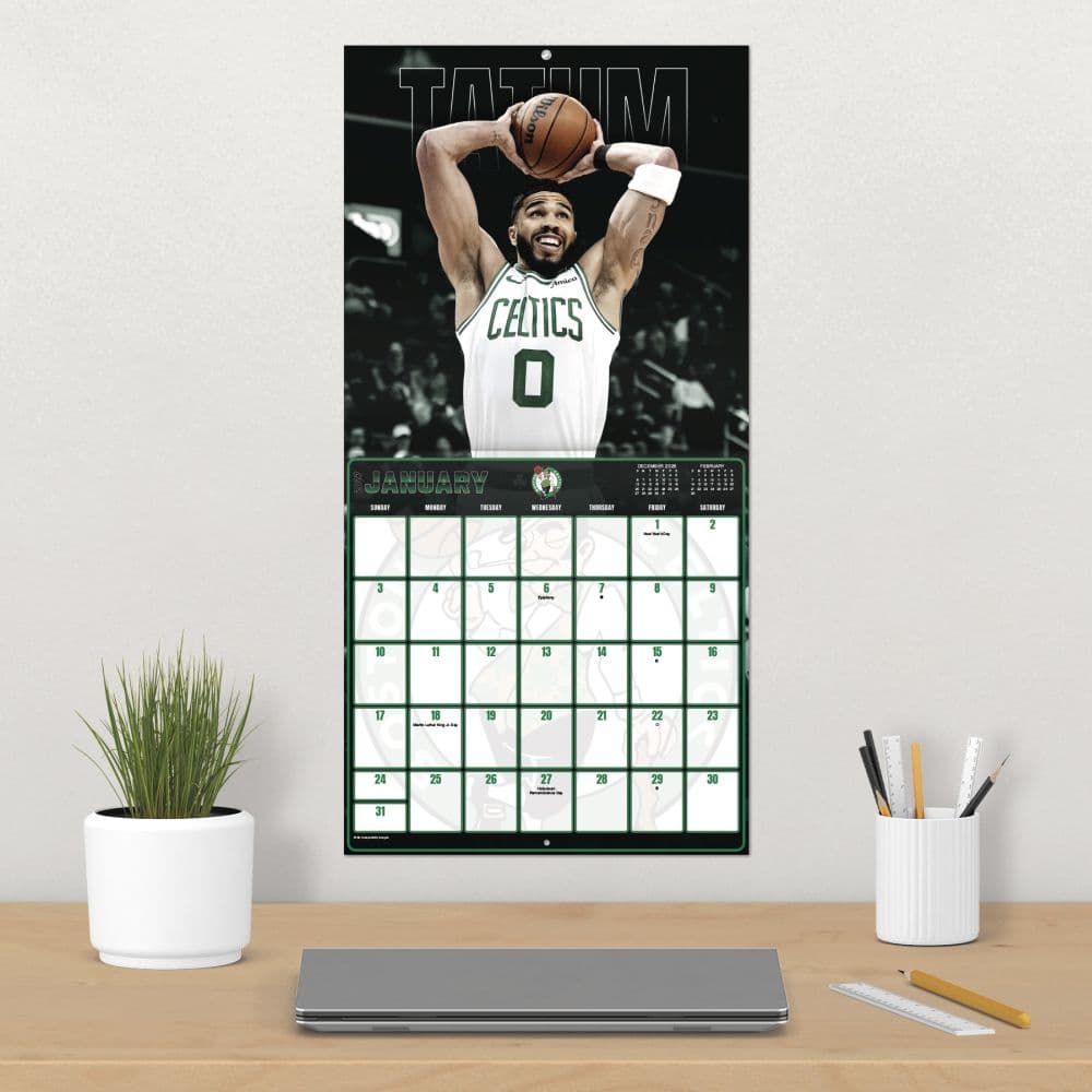 Boston Celtics 2027 Wall Calendar Fourth Alternate Image