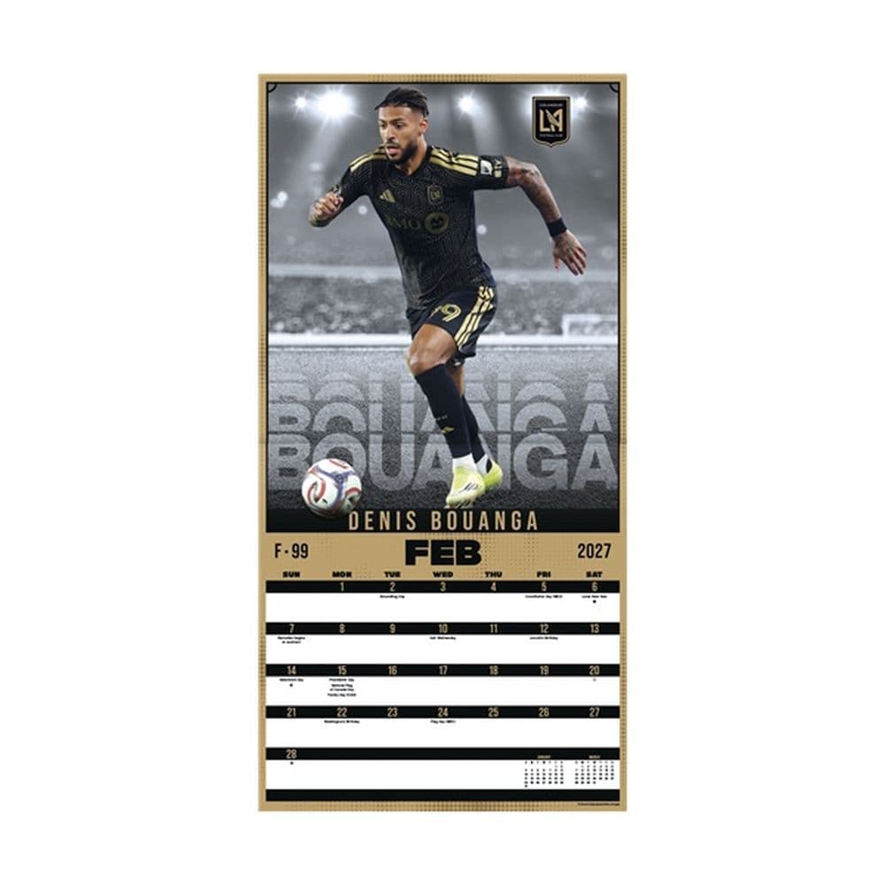 MLS Superstars 2027 Wall Calendar Third Alternate Image