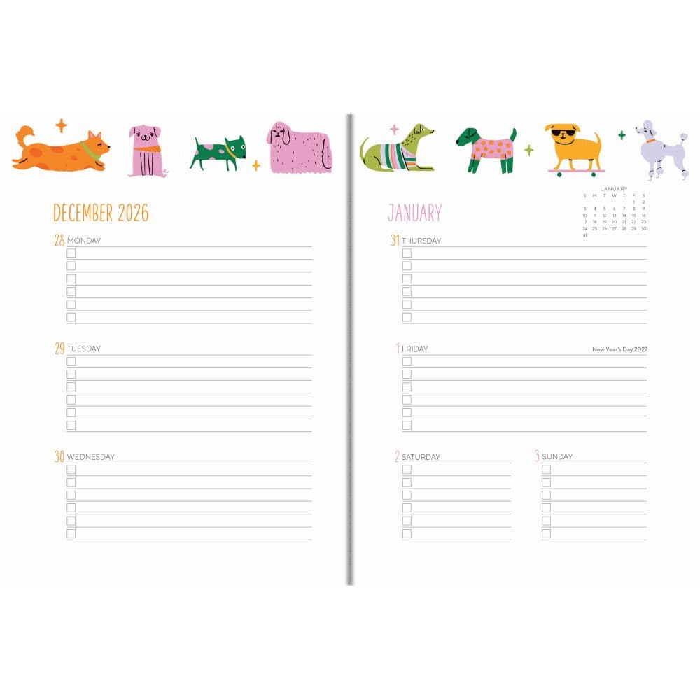 Furry Friends 2027 17-Month Planner Second Alternate Image