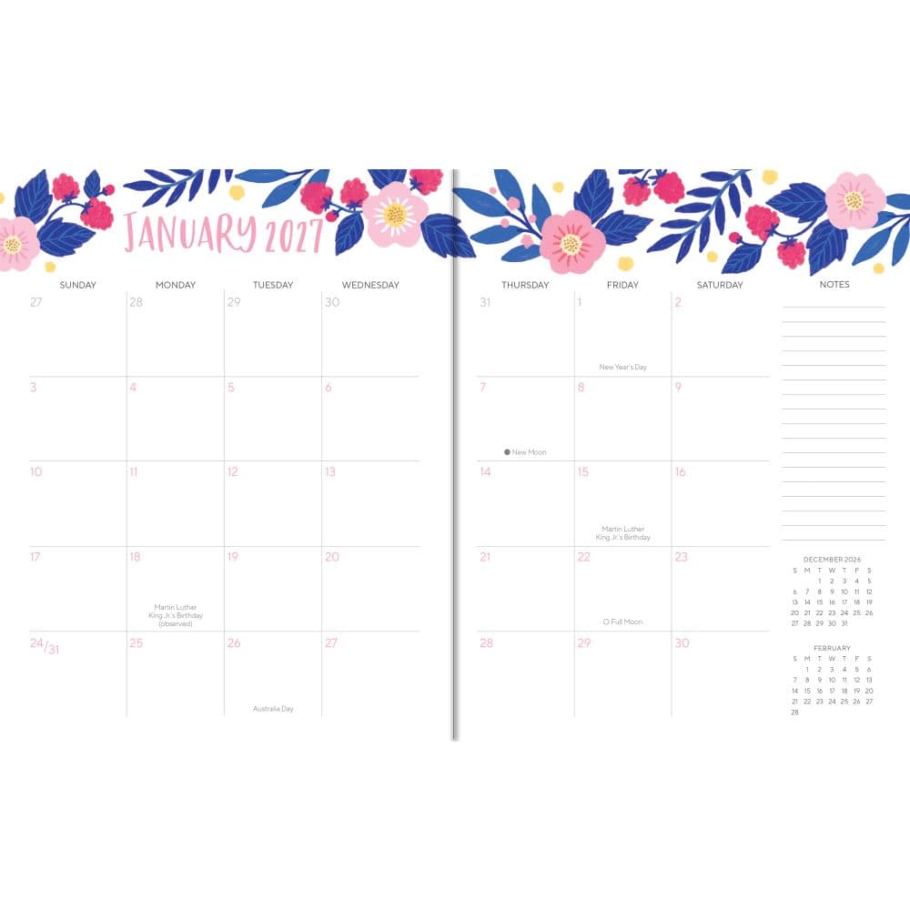 Jess Phoenix 2027 Monthly Planner Second Alternate Image