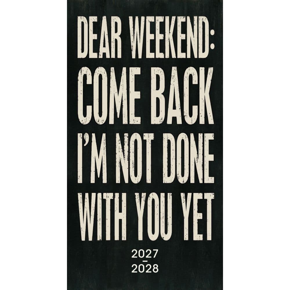 Another Fine Day Ruined by Responsibility 2027 2-Year Pocket Planner